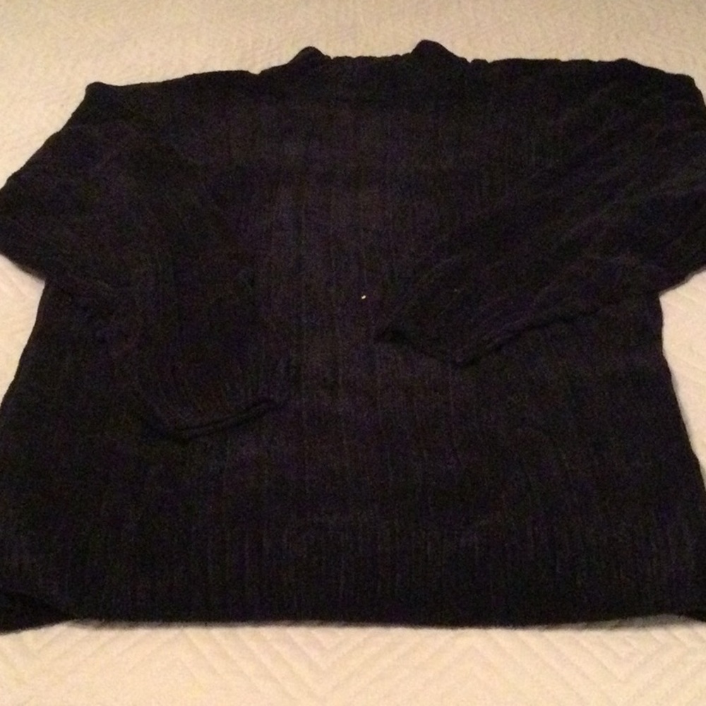 Brand new Men’s GTL Suede Turtleneck Sweater.